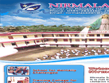 Tablet Screenshot of nirmalasadan.org